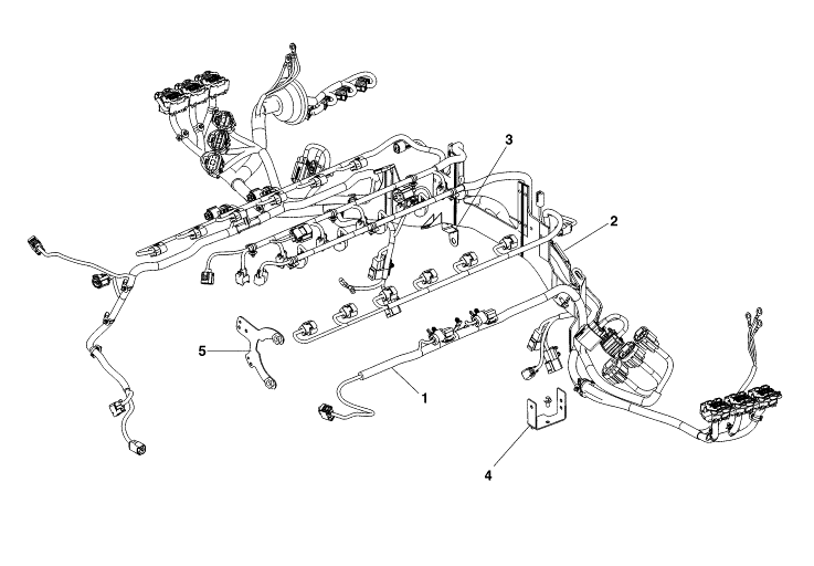 ENGINE WIRING LOOM HARNESS