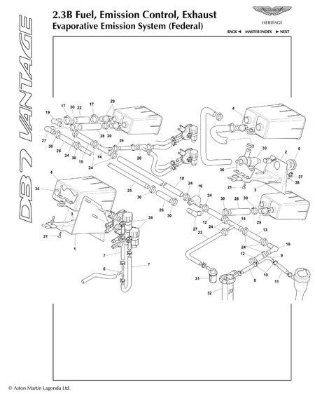 car: DB7 VANTAGE,item_no: -,quantity: 1,reference: DB7_VANTAGE_1-DB7_VANTAGE_2.3b