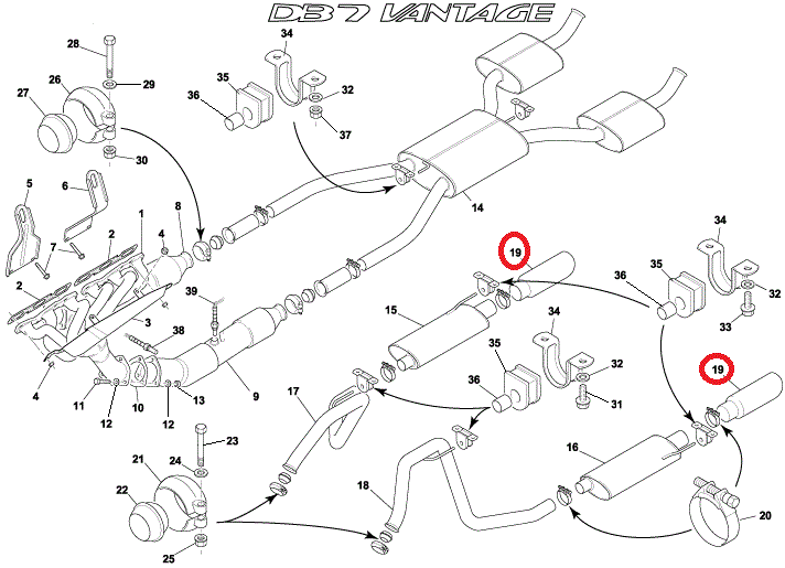 Image of EXHAUST TAIL PIPE FINISHING TRIM