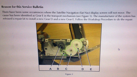 SAT NAVIGATION DISPLAY REPAIR KIT