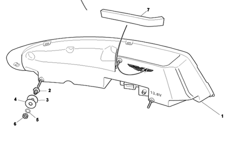 Image of REAR TAIL LIGHT FOAM SEALING STRIP