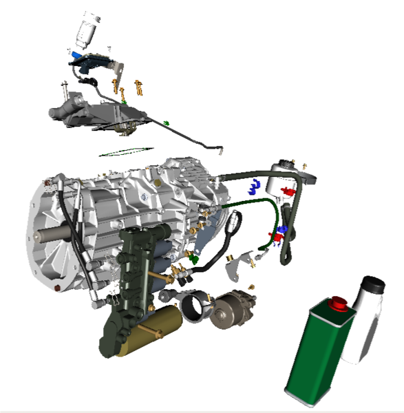 Image of TRANSMISSION KIT ASM UNIT V12 S MODELS