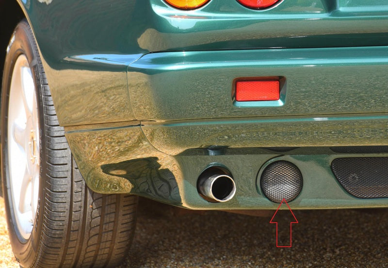 REAR UNDERTRAY OUTER LAMP MESH COVER