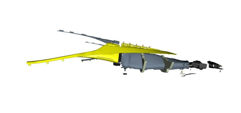 Image of REAR UPPER DUCT FINISHER LEFT HAND