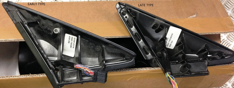 Image of DB9 LEFT SIDE MIRROR TYPE EARLY 4G43