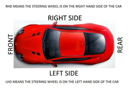 Image of FRONT BRAKE DISC SHIELD - LEFT HAND