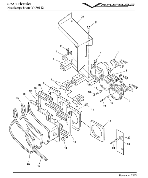 image 5 of headlamp unit assembly,lh dip