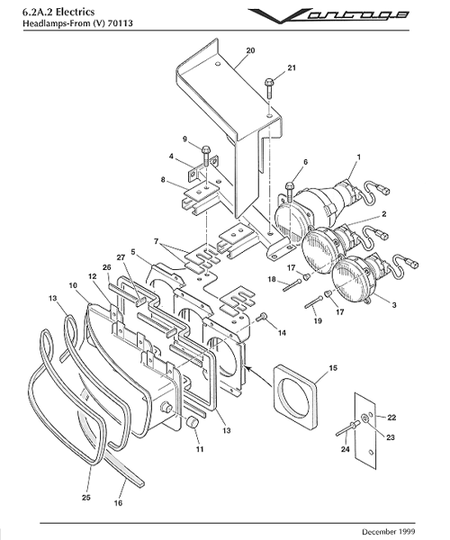 image 5 of headlamp unit assembly,lh dip