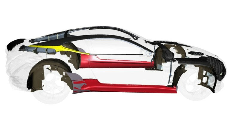 Image of RIGHT SIDE ROOF TRIM WITH SEAL