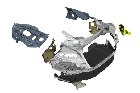 Image of RIGHT HAND REAR LAMP INFILL SUPPORT OUTER