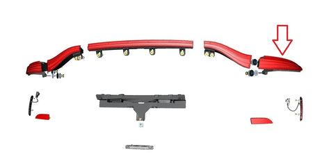 Image of REAR TAIL LAMP RIGHT HAND OUTER - FEDERAL USA