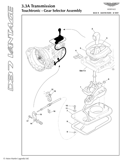 car: DB7 VANTAGE,item_no: -,quantity: 1,reference: DB7_VANTAGE_1-DB7_VANTAGE_3.3a