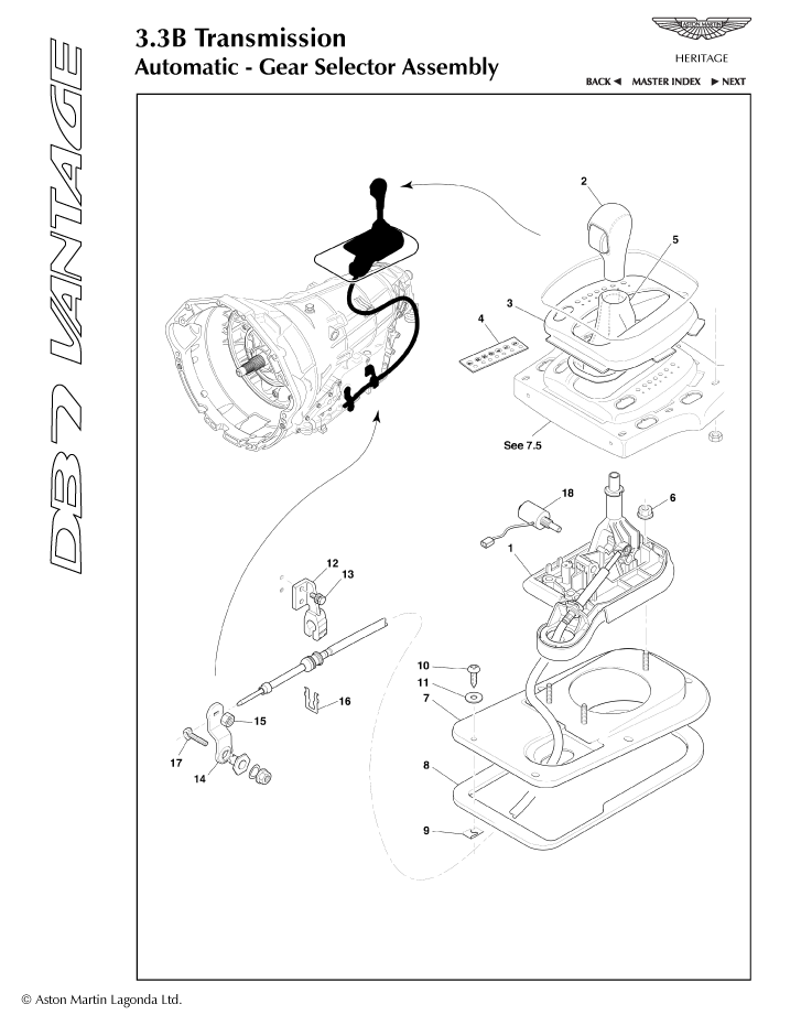 car: DB7 VANTAGE,item_no: 2,quantity: 1,reference: DB7_VANTAGE_1-DB7_VANTAGE_3.3b
